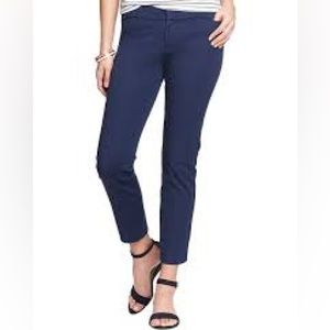 J. Crew Minnie slim tapered pant 4 navy